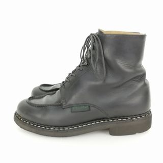 パラブーツ(Paraboot)のBEAULIEU ボーリュー Uチップ レースアップ ブーツ 7 K ブラック(ブーツ)