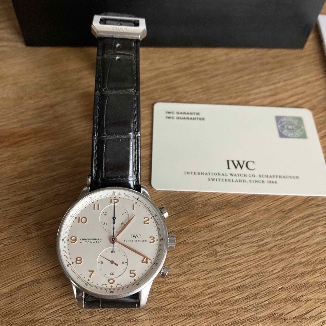 IWC(インターナショナルウォッチカンパニー)のIWC 腕時計 IW371401 ポルトギーゼ クロノグラフ メンズの時計(腕時計(アナログ))の商品写真