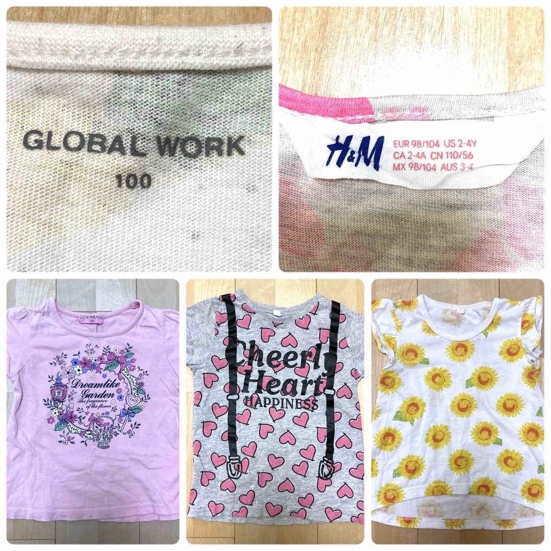 GLOBAL WORK(グローバルワーク)の【mi様専用】詰め放題 キッズ/ベビー/マタニティのキッズ服女の子用(90cm~)(ワンピース)の商品写真