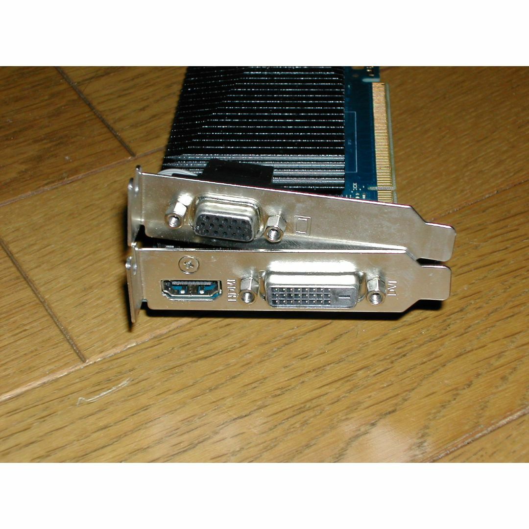 ASUS　GT710-SL-2GD5-BRK　ファンレスロープロファイルグラボ 1