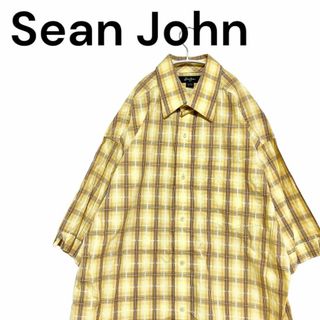 ヤマト工芸 ショーンジョン sean john チェックシャツ 90's hiphop