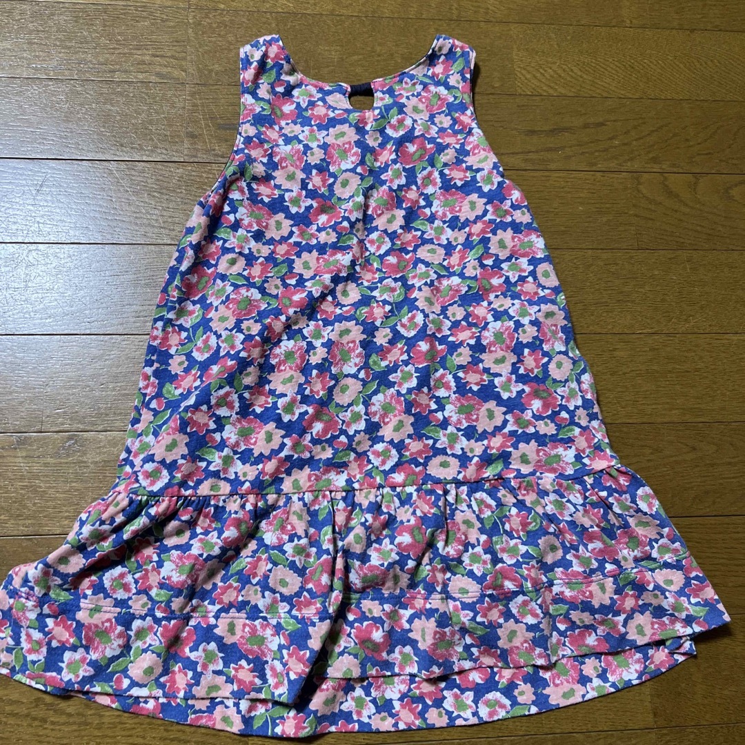 GLOBAL WORK(グローバルワーク)のGLOBAL WORKキッズワンピースM約100 キッズ/ベビー/マタニティのキッズ服女の子用(90cm~)(ワンピース)の商品写真