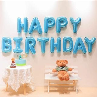 HAPPY BIRTHDAYバルーン13ピースセット♡誕生日 風船(その他)