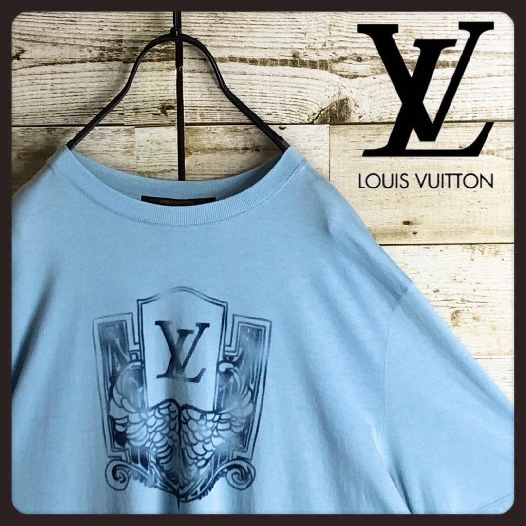 LOUIS VUITTON ルイヴィトン ビックロゴ入り tシャツ カットソートップス