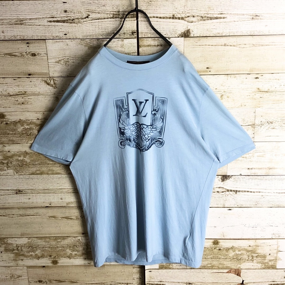 LOUIS VUITTON - LOUIS VUITTON ルイヴィトン ビックロゴ入り tシャツ