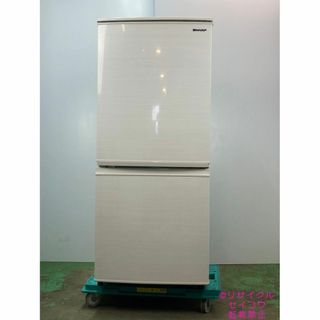 19年2ドア137Lシャープ冷蔵庫 2307061139-