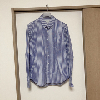 【美品】エディフィス チェック ネルシャツ ボタンダウン 人気色 日本製 44
