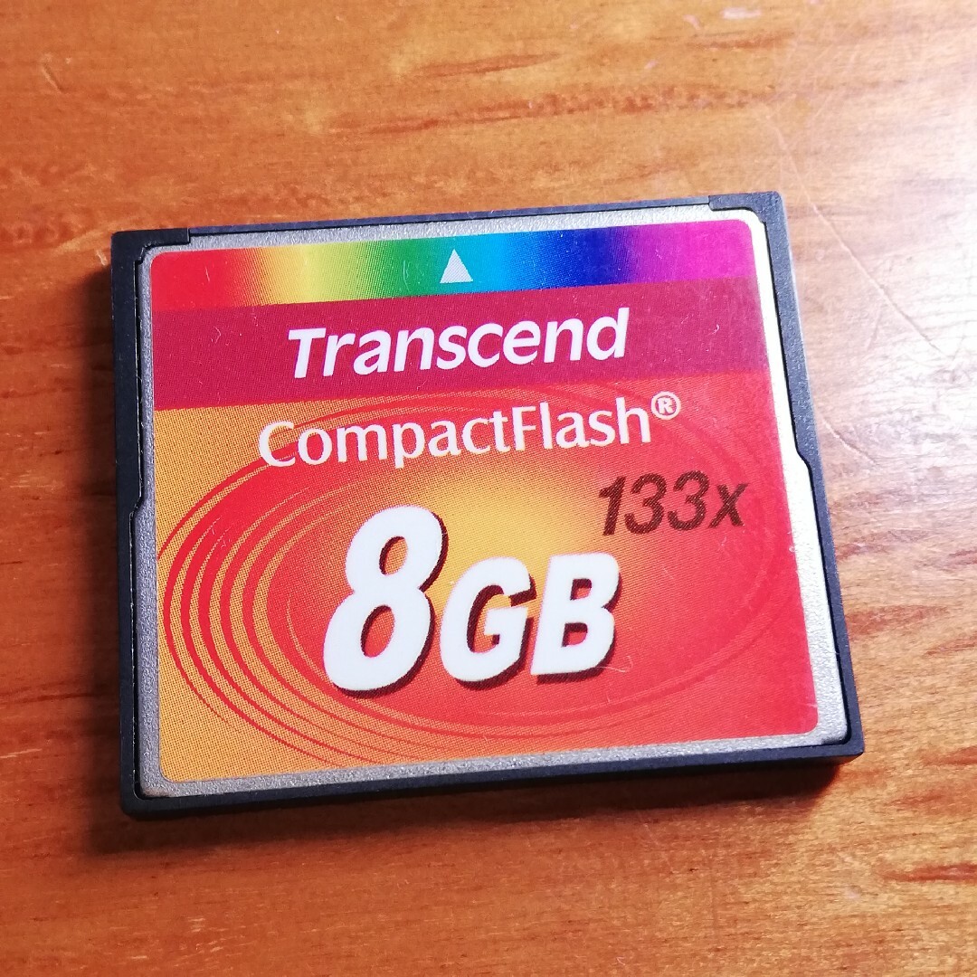 Transcend(トランセンド)のコンパクトフラッシュ　8GB CF スマホ/家電/カメラのカメラ(その他)の商品写真