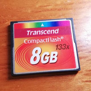 トランセンド(Transcend)のコンパクトフラッシュ　8GB CF(その他)