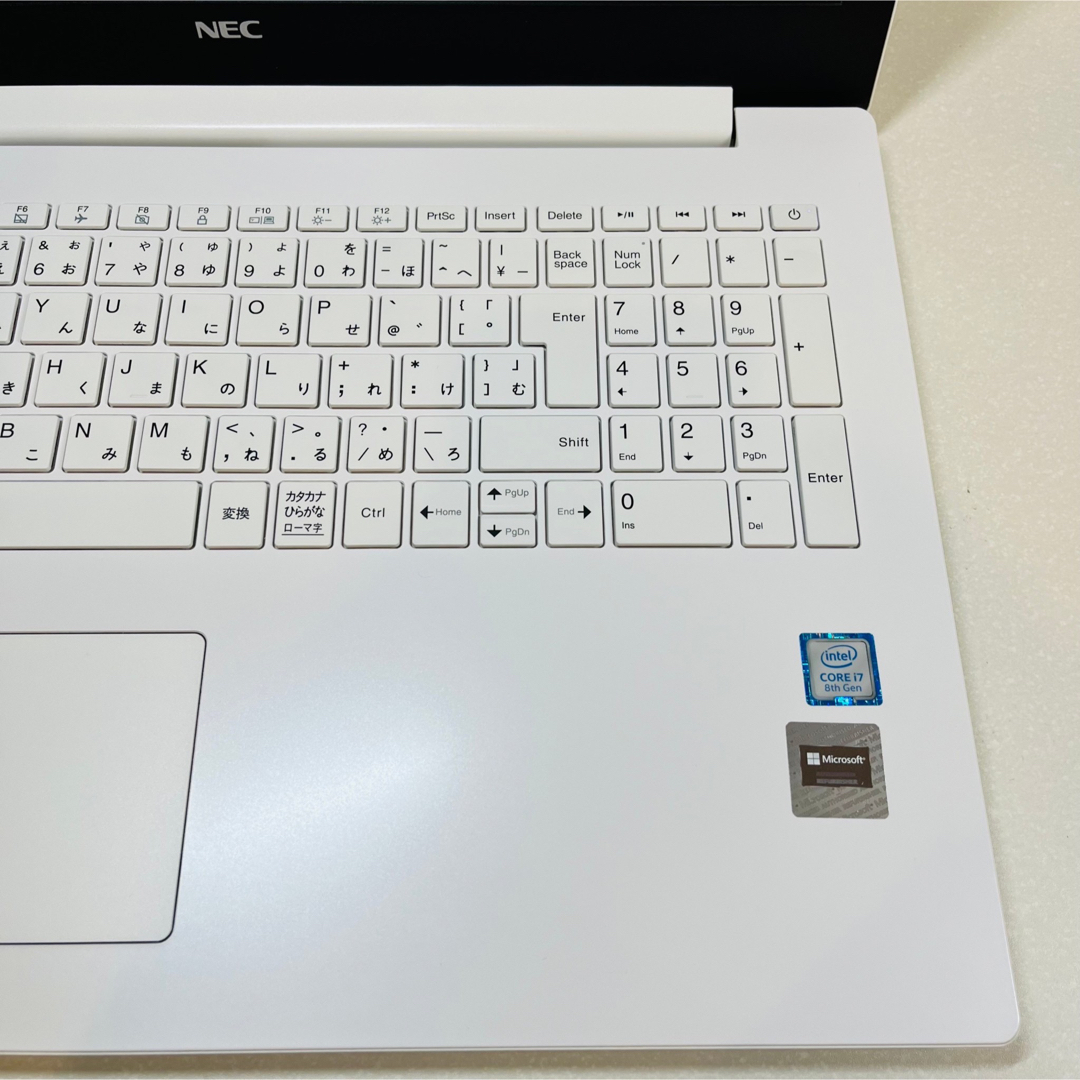 【Windows11正式対応モデル】NEC i7搭載高性能ノートパソコン