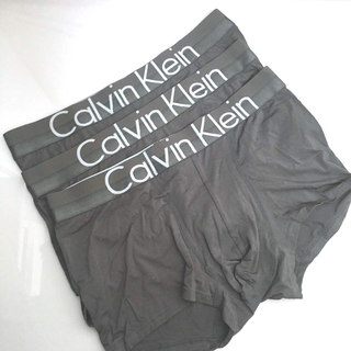 カルバンクライン(Calvin Klein)のカルバンクライン メンズ　ボクサーパンツ　ダークグレー　S(ボクサーパンツ)