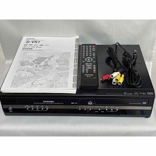 トウシバ(東芝)のタロー☆様専用【美品】TOSHIBA D-VR7 ダビング VHS／DVD(DVDレコーダー)