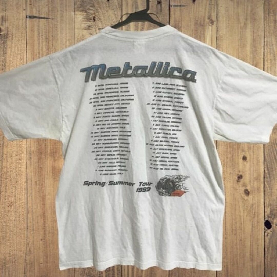 メタリカ 1999年春夏ツアーTシャツ GIMME FUEL 3