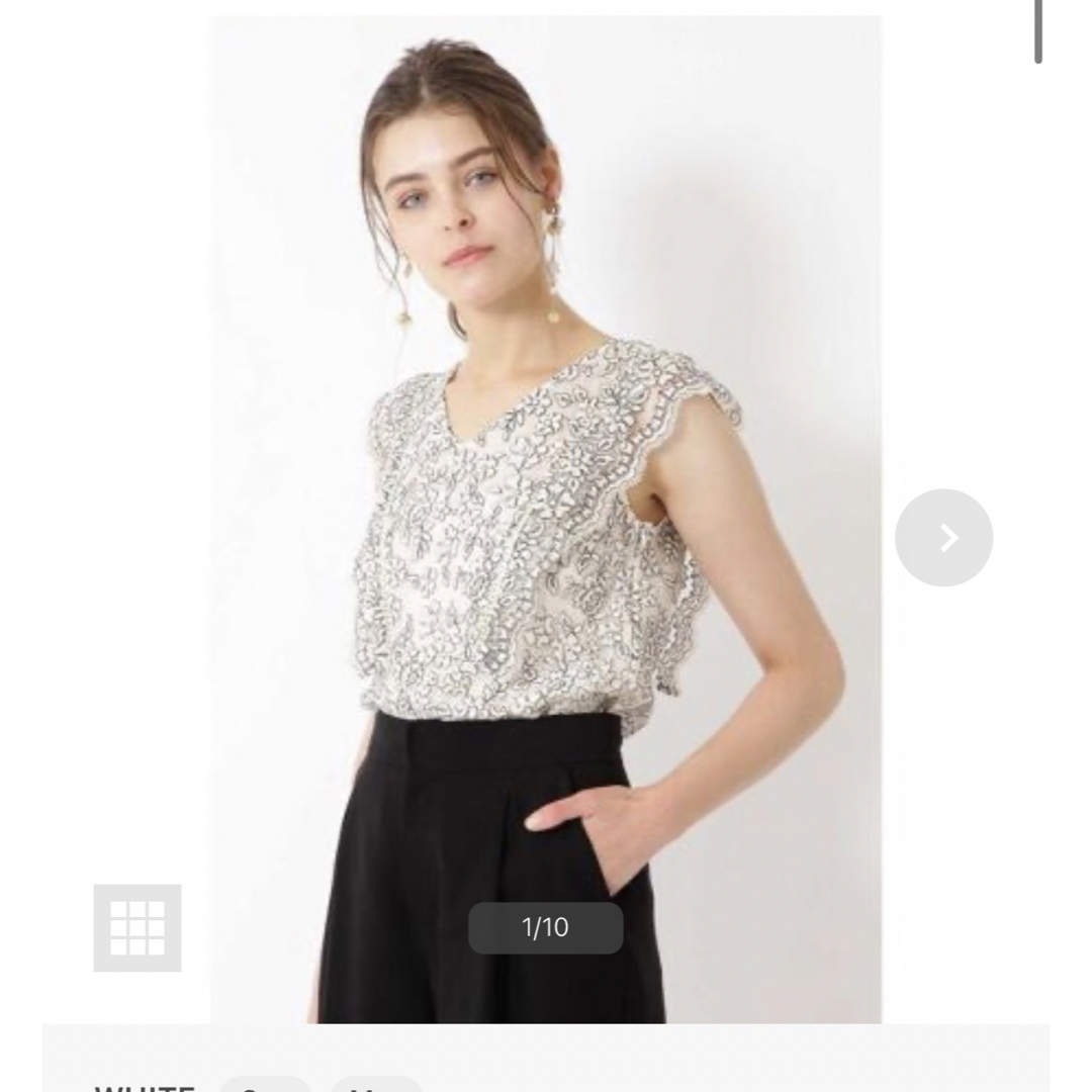 JILLSTUART(ジルスチュアート)のJILLSTUART♡レースブラウス レディースのトップス(シャツ/ブラウス(半袖/袖なし))の商品写真