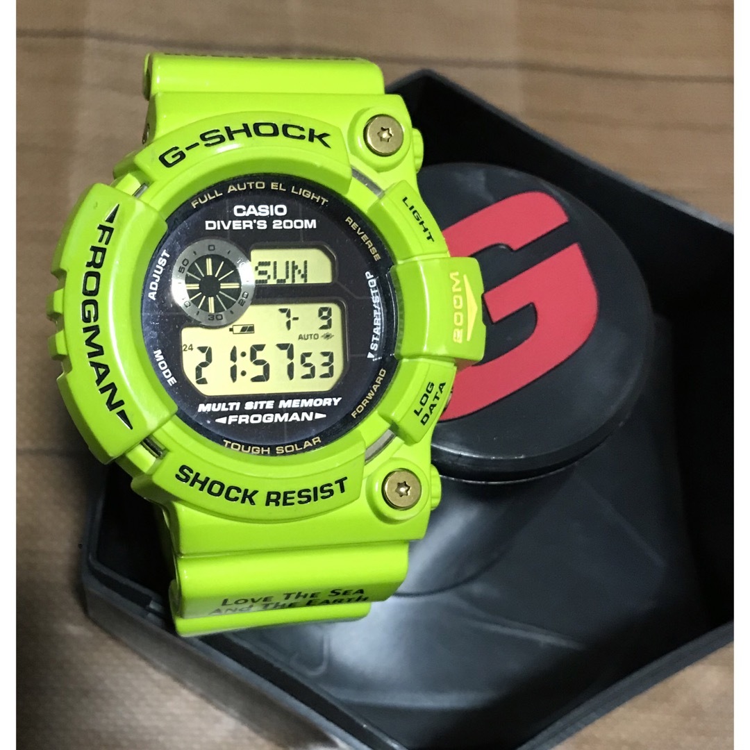 G-SHOCK フロッグマン  アマガエル　改造