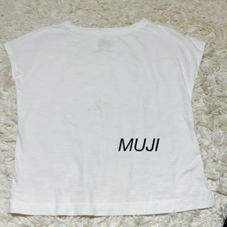 ムジルシリョウヒン(MUJI (無印良品))のMUJI Tシャツ　サイズS ホワイト(Tシャツ/カットソー(半袖/袖なし))