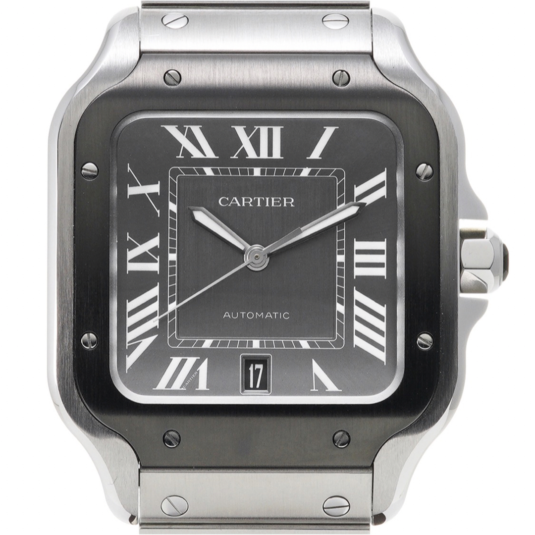 サントス ドゥ カルティエ LM WSSA0037 グレー CARTIER