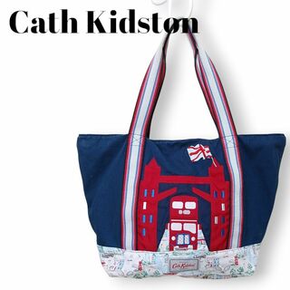 キャスキッドソン(Cath Kidston)のCath Kidston　トートバッグ　ロンドン橋　バス　キャスキッドソン(トートバッグ)