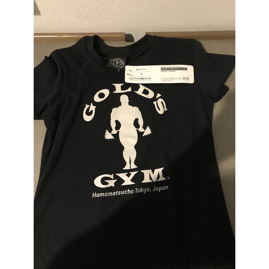 GOLD'S GYM(ゴールドジム)のGOLDGYM レディースネームドロップTシャツ　Sサイズ レディースのトップス(Tシャツ(半袖/袖なし))の商品写真