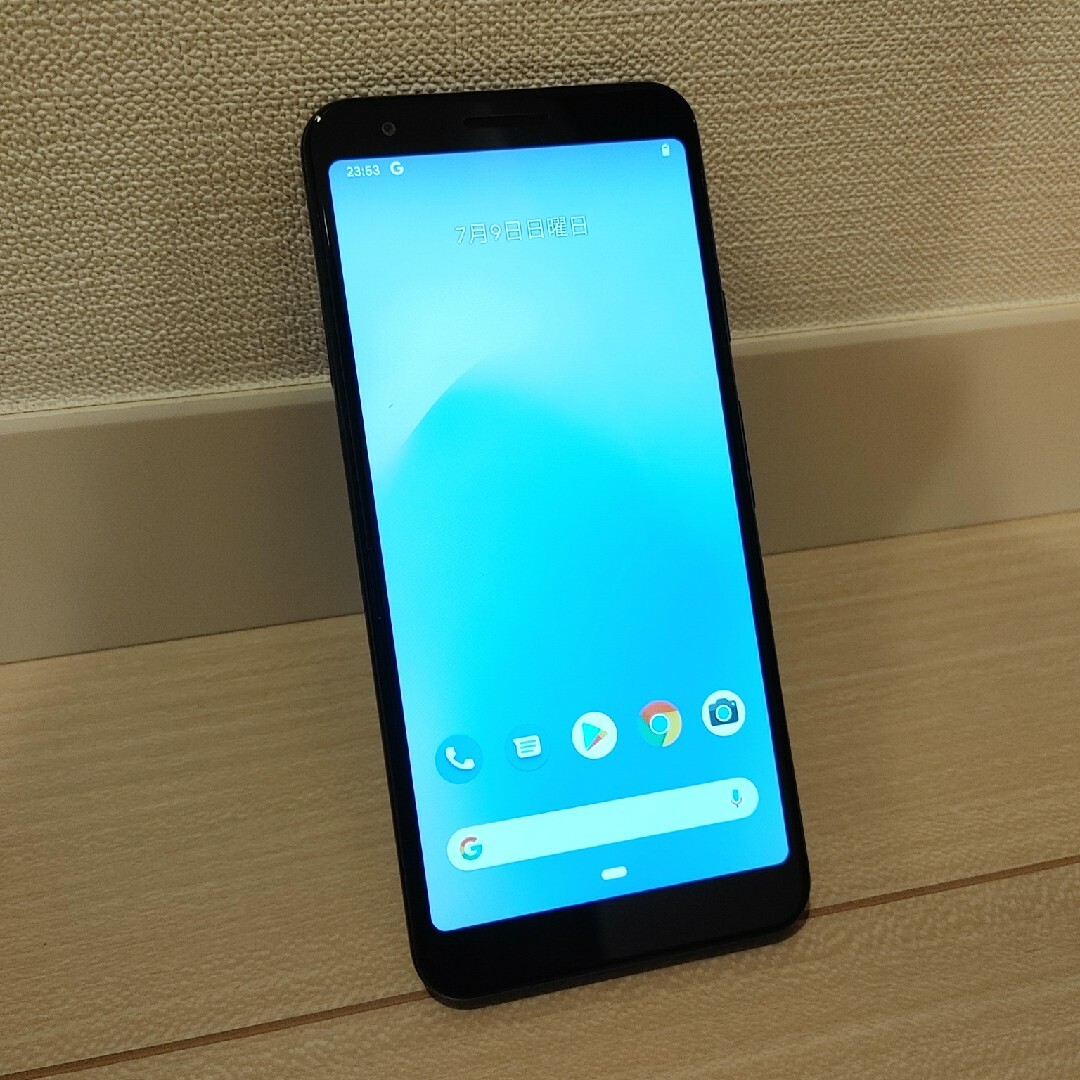 Google Pixel(グーグルピクセル)の目立つ傷なし 中古 Google Pixel 3a スマホ/家電/カメラのスマートフォン/携帯電話(スマートフォン本体)の商品写真