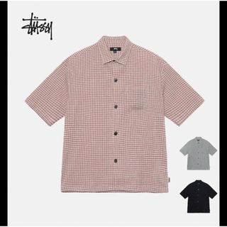 ステューシー(STUSSY)のstussy 23ss WRINKLY GINGHAM SS SHIRT(シャツ)