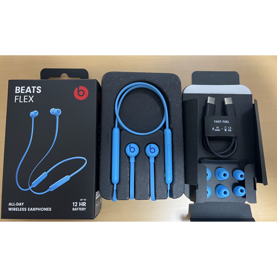 Beats by Dr Dre FLEX イヤホン  フレイムブルー