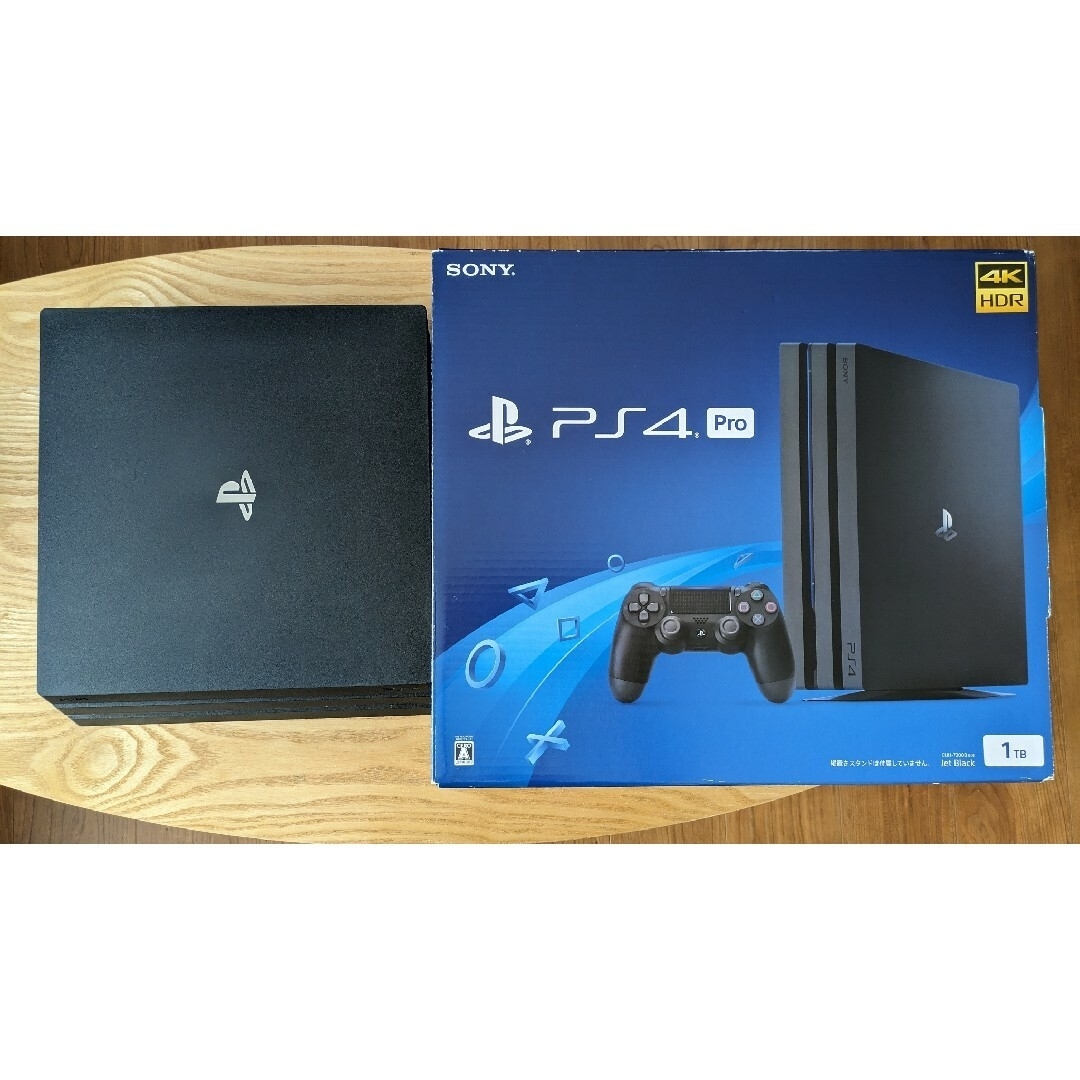 ゲームソフト/ゲーム機本体PS4 Pro 本体CUH-7200BB02 SSD500GB