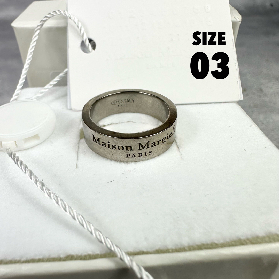 未使用] 新作 Maison Margiela 指輪 シルバー925 リング❗️-