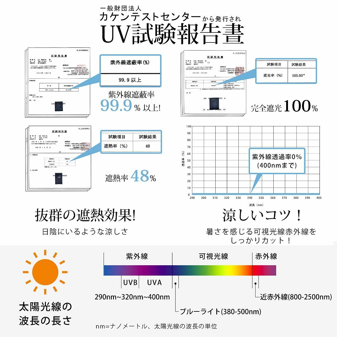 【色:ベジュー*ブラック】[Dnzzs] 日傘 uvカット率99.9% 完全遮光 7