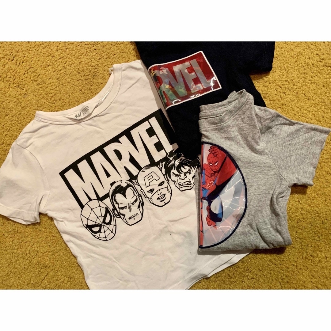 GAP Kids(ギャップキッズ)のマーベル　スパイダーマン　子供　Tシャツ キッズ/ベビー/マタニティのキッズ服男の子用(90cm~)(Tシャツ/カットソー)の商品写真