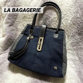 ラバガジェリー(LA BAGAGERIE)のb60d LA BAGAGERIE ハンドバッグ トートバッグ 大容量(ハンドバッグ)