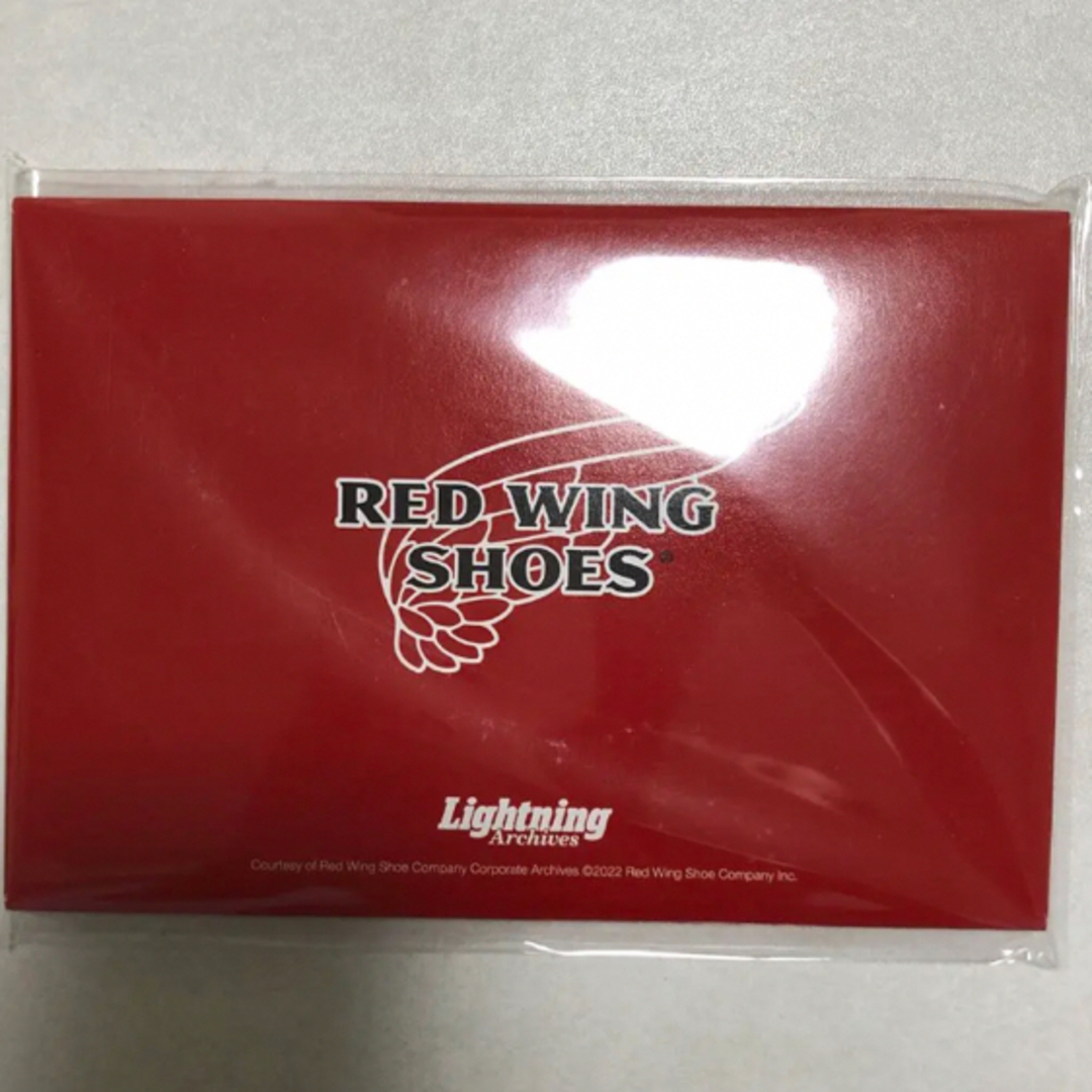 Lightning VINTAGE RED WING ポストカード付き＋おまけ