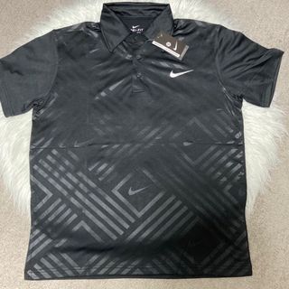 ナイキ(NIKE)の新品　NIKE ナイキ　XLサイズ　ドライポロシャツ　ブラック(ウエア)