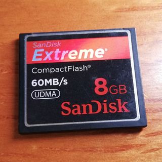 サンディスク(SanDisk)のコンパクトフラッシュ 8GB CF(その他)