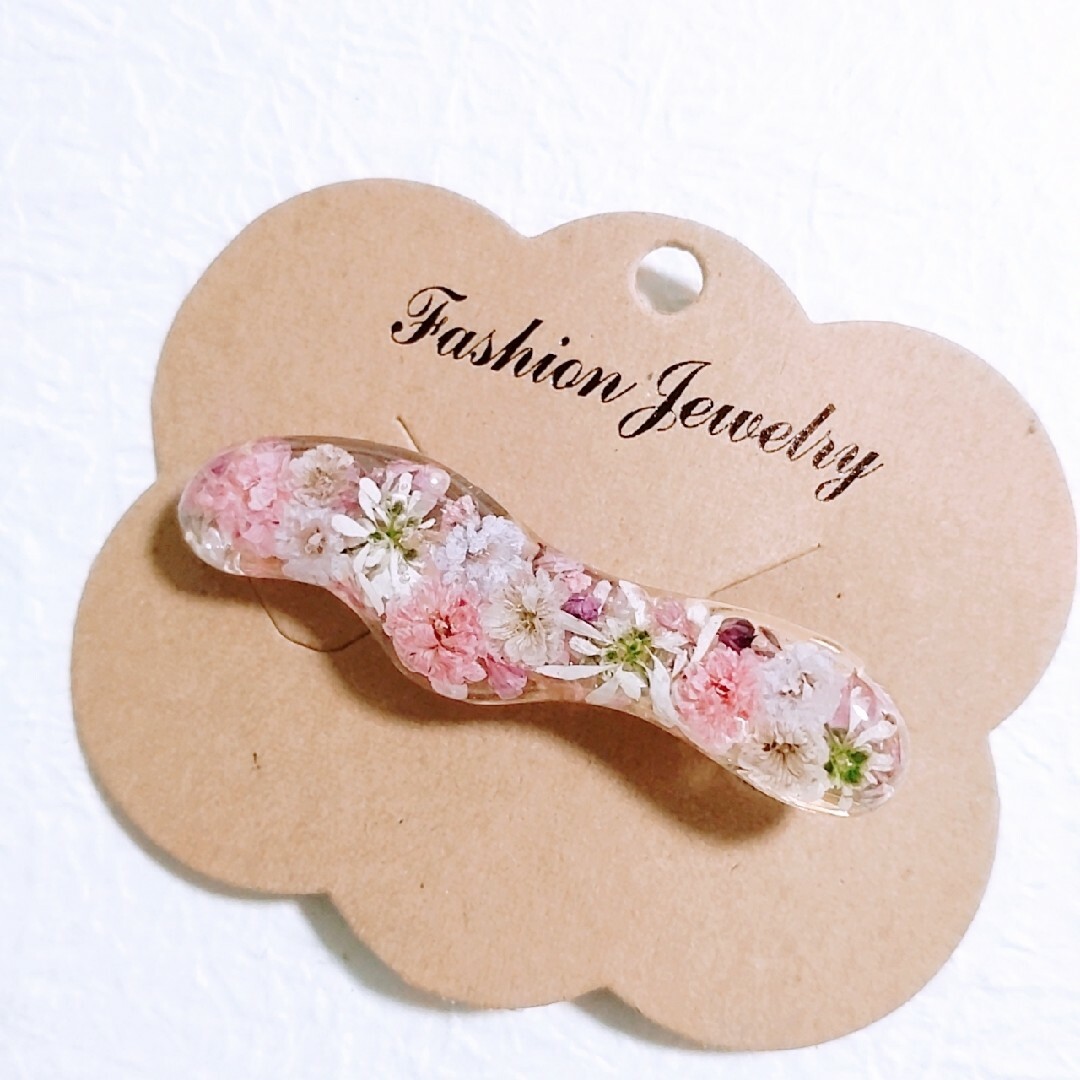 かすみ草ヘアクリップ - 通販 - guianegro.com.br