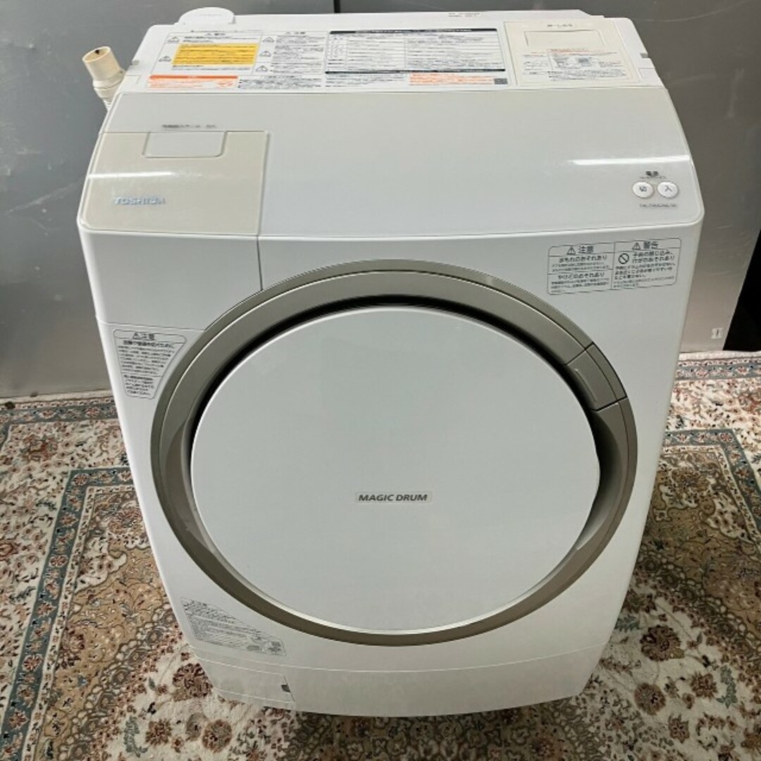 162A TOSHIBA ドラム式洗濯機 9kg 6kg 格安 家族 同棲 洗濯機
