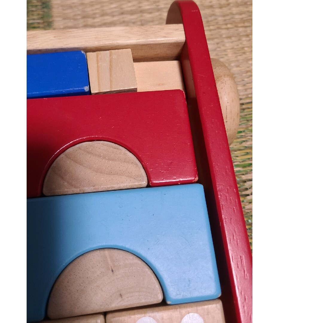 MIKI HOUSE　積み木　ミキハウス　木のおもちゃ キッズ/ベビー/マタニティのおもちゃ(積み木/ブロック)の商品写真