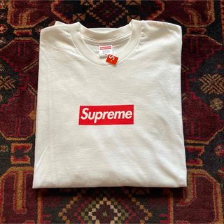 シュプリーム(Supreme)の【未使用品】supreme box logo l/s tee Mサイズ(Tシャツ/カットソー(七分/長袖))