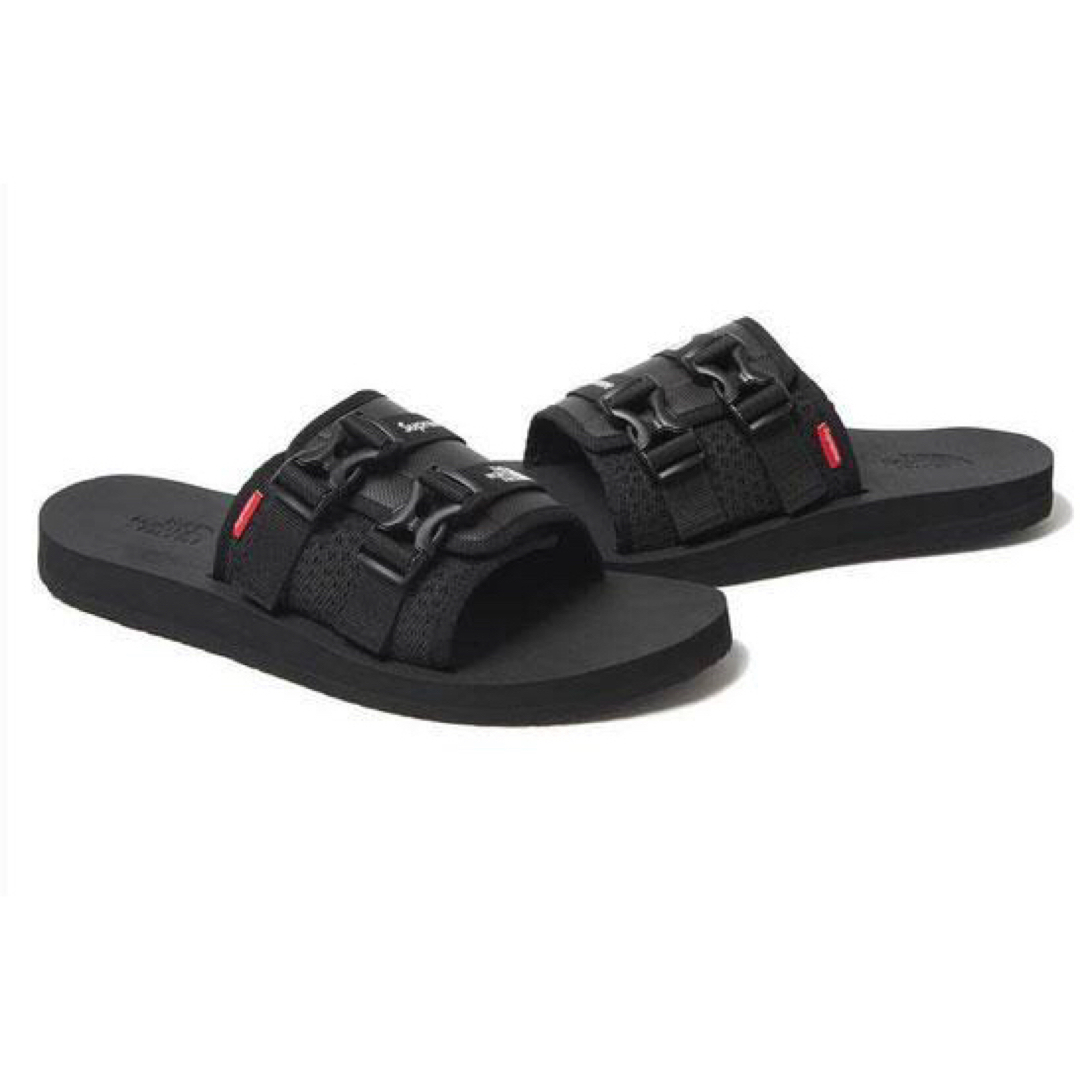 Supreme North Face SLIDE sandal サンダル 黒