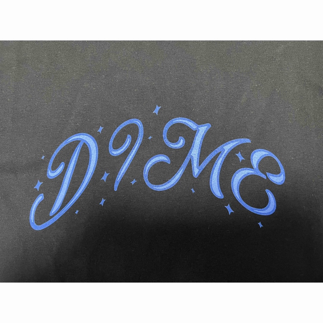 新品未使用 DIME ダイム スパークルロゴ Tシャツ ブラック 1