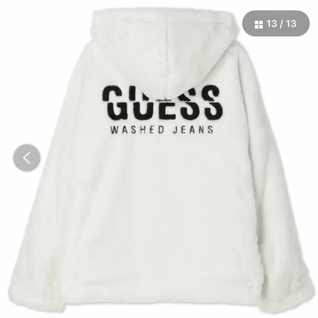 GUESS Boa Zip-Up Jacket  メンズ　smallサイズ