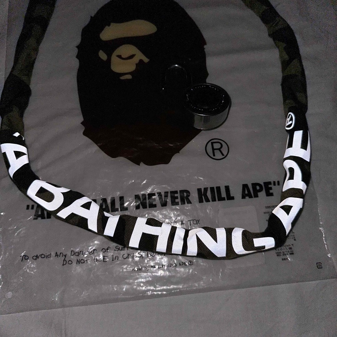 A BATHING APE - A BATHING APE エイプ チェーン ロック 自転車
