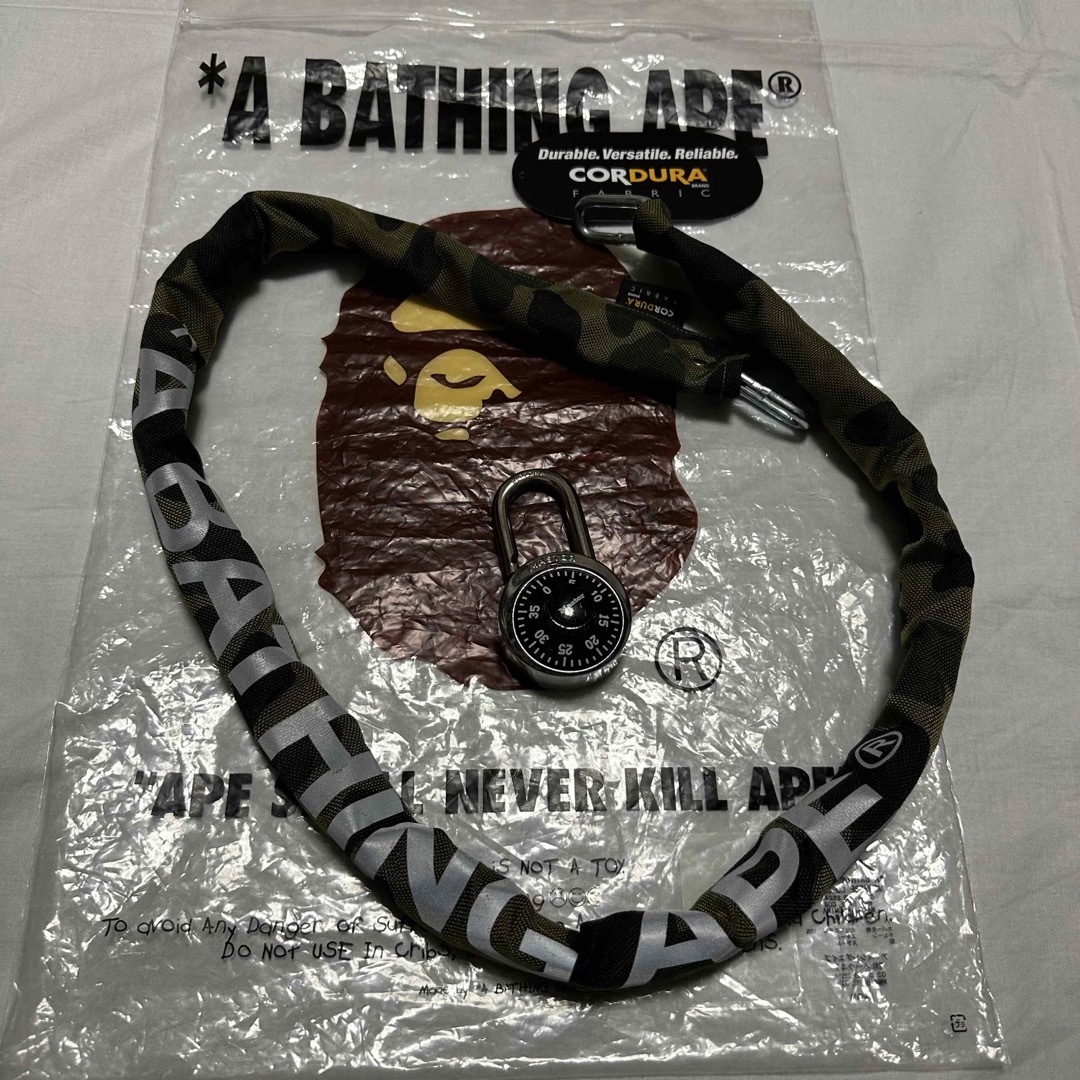 A BATHING APE - A BATHING APE エイプ チェーン ロック 自転車