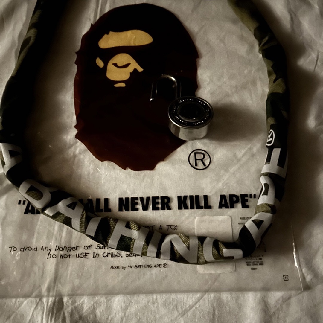 A BATHING APE - A BATHING APE エイプ チェーン ロック 自転車