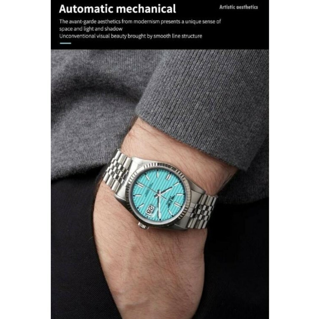 新品 腕時計 メンズ 機械式自動巻き アナログ デイトジャストオマージュ