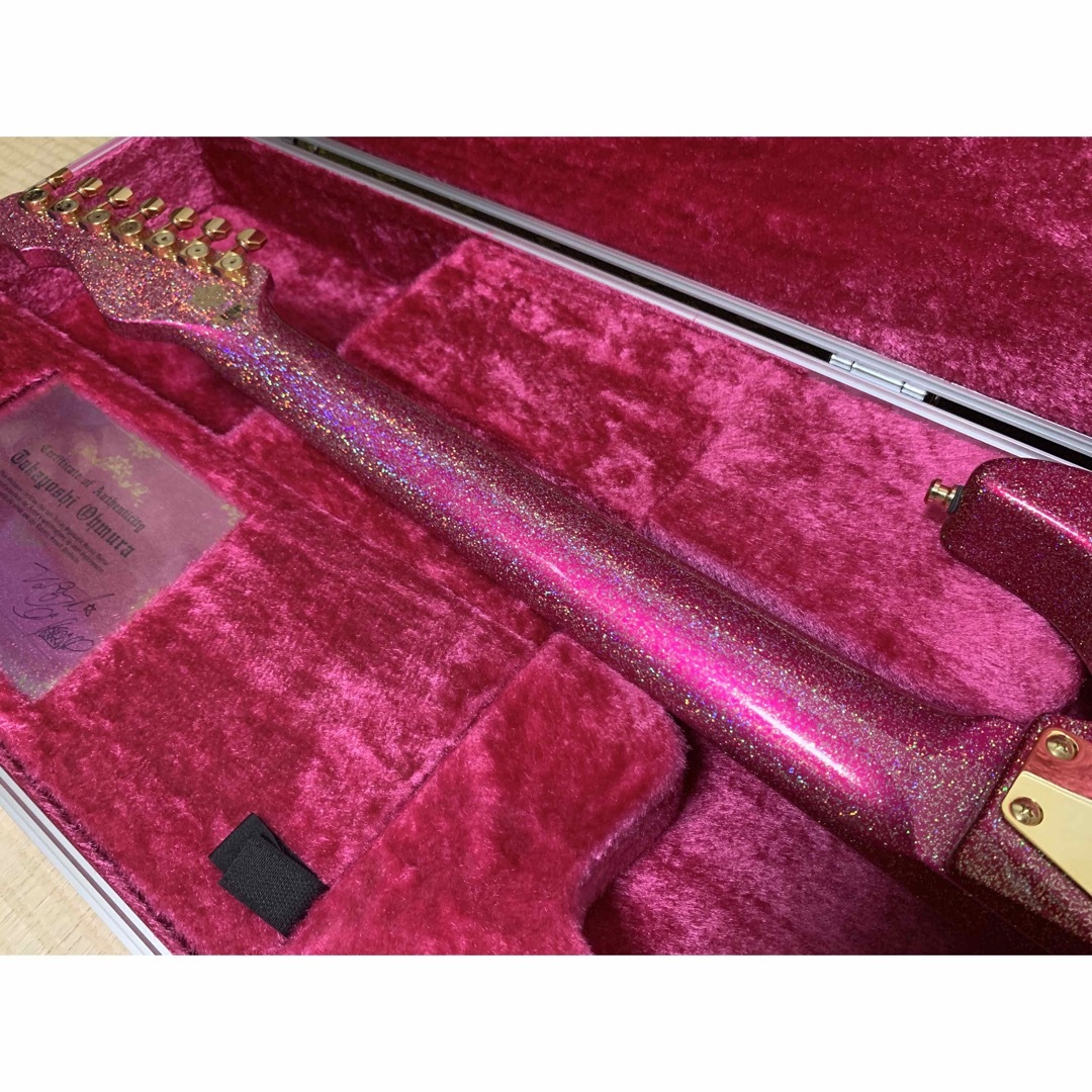 ESP(イーエスピー)のESP SNAPPER-7 Pink Monster 大村孝佳デビュー15周年  楽器のギター(エレキギター)の商品写真