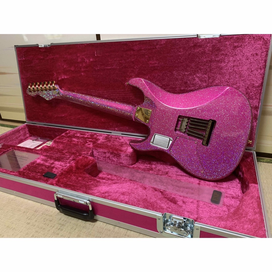 ESP(イーエスピー)のESP SNAPPER-7 Pink Monster 大村孝佳デビュー15周年  楽器のギター(エレキギター)の商品写真