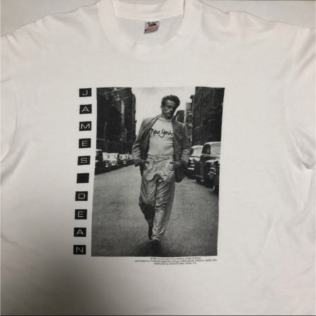 90s ジェームスディーン James Dean プリントTシャツ ビンテージ