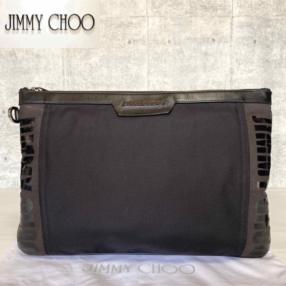 JIMMY CHOO　メンズクラッチバッグ　美品