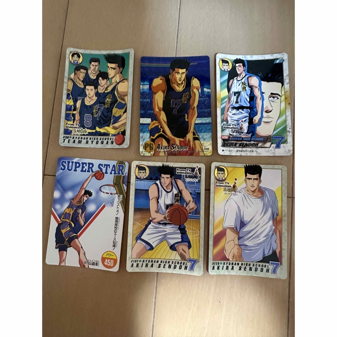 陵南、仙道彰、6枚、SLAM DUNK スラムダンク カードダスの通販 by